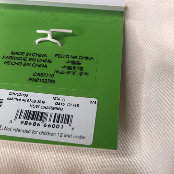 Kate Spade New York How Charming Black Cat with Blue Eyes Sparkly Dangle Charm - Picture 12 of 15